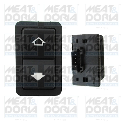 Switch, window regulator